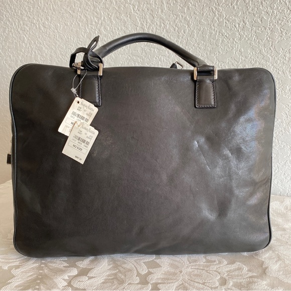 Jimmy choo black leather briefcase - Picture 3 of 16